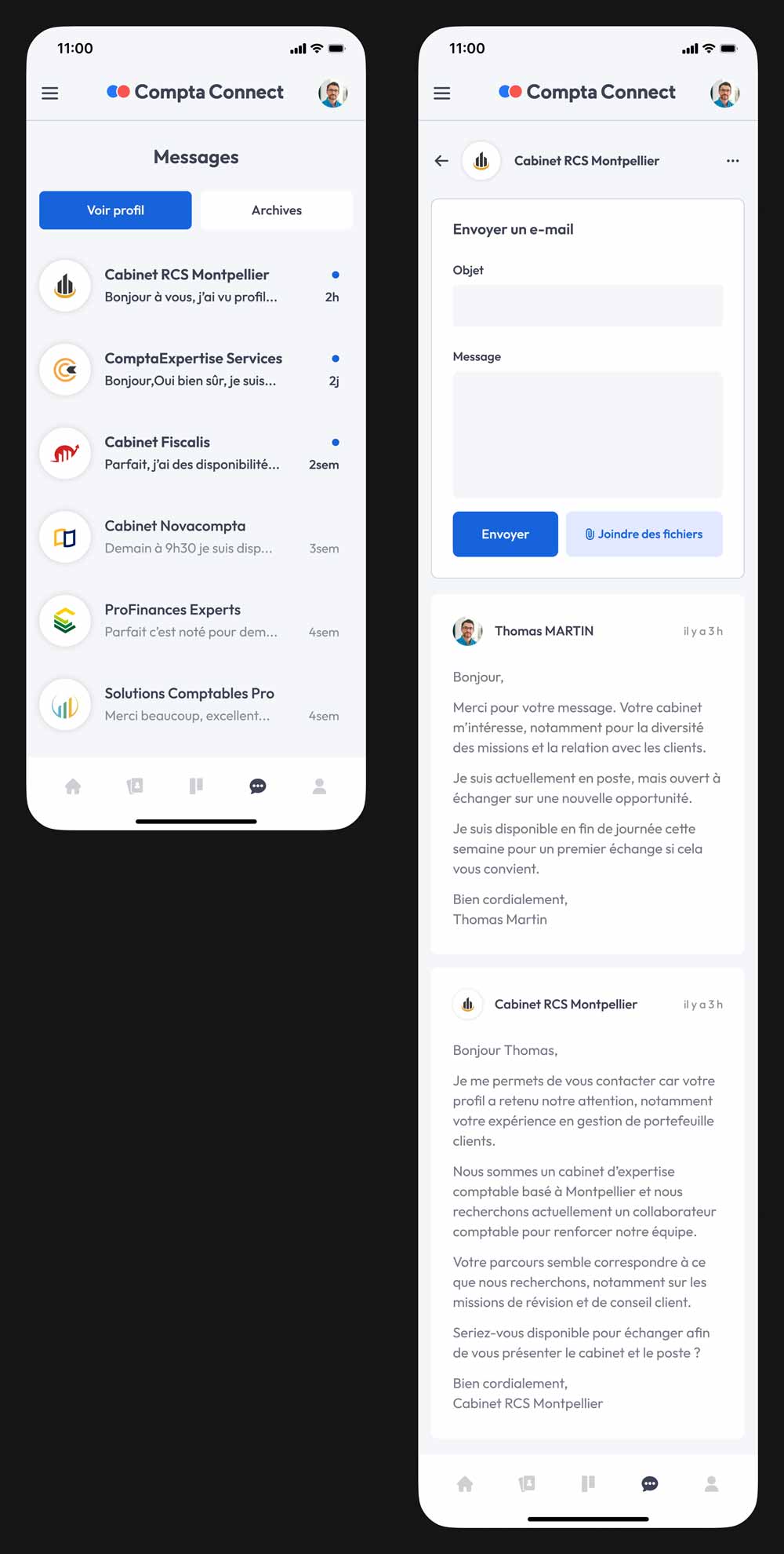 Messagerie de Compta Connect
