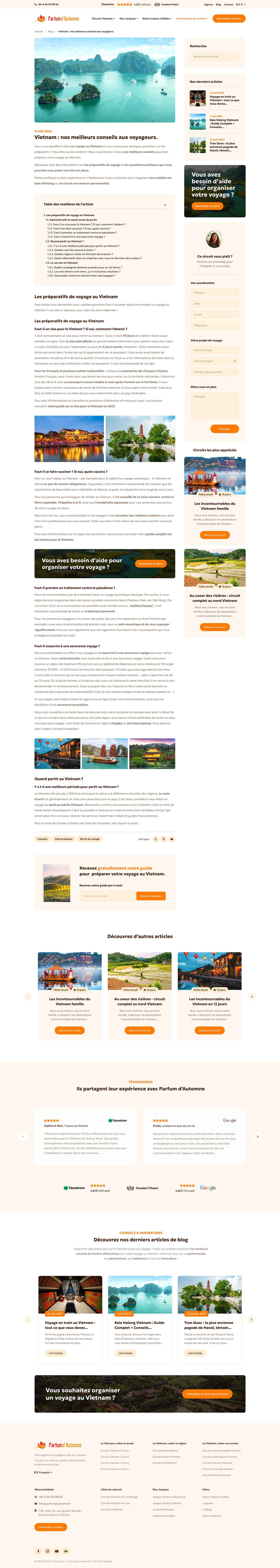 Modèle d'article du site Parfums d’Automne