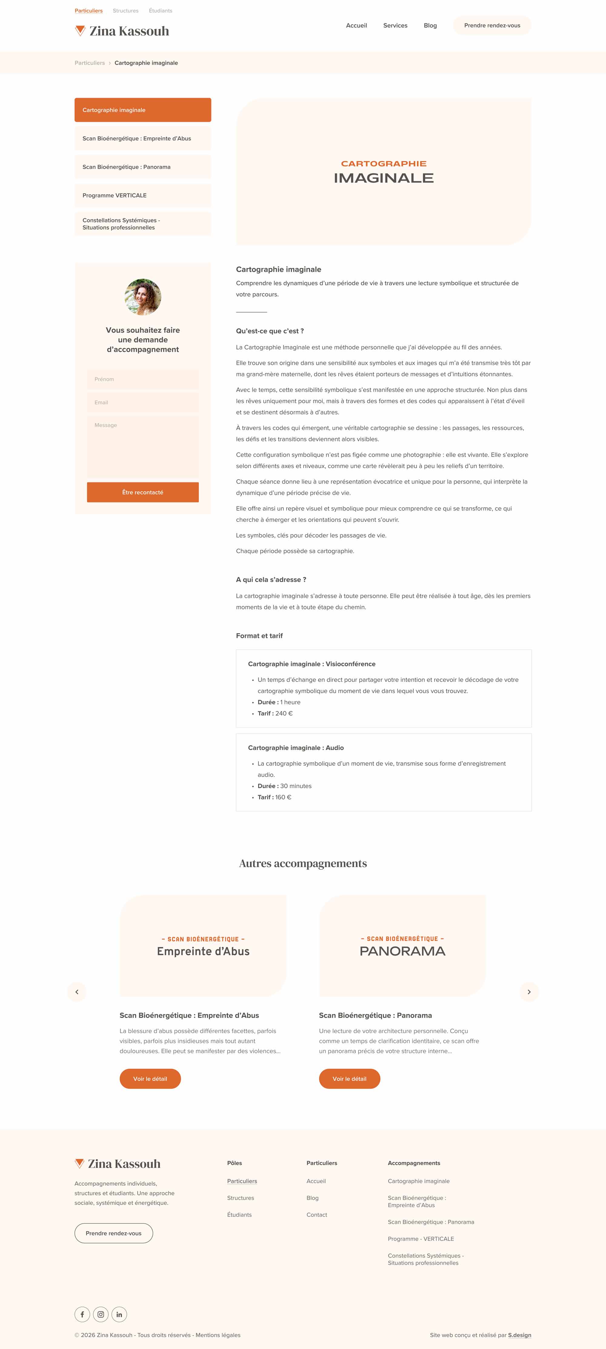 Fiche service Cartographie imaginale